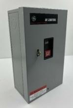 NEW - General Electric CR1062S2AAP2000 Manual Motor Starter 2P 1PH 600V NEMA 1 Push Button