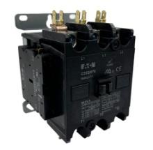 NEW - Eaton C25GNY8 Definite Purpose Contactor w/ Auxiliary Switch 90A 600V 110-120VAC 3P