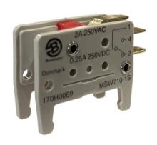 USED - Bussmann MSW710-1S Micro-Switch Fuse 2A 250V Square Body