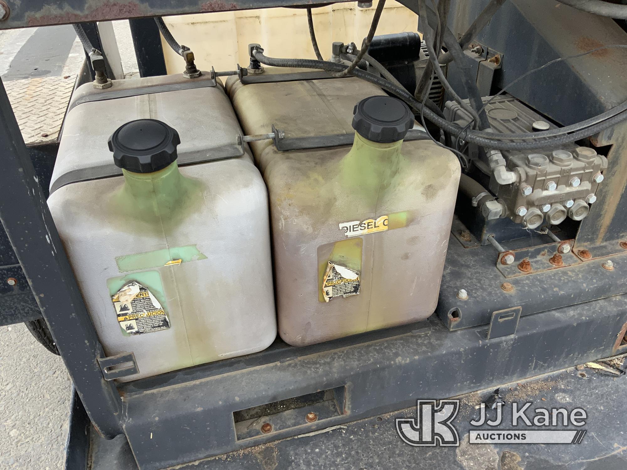(Dixon, CA) 2011 HLT Trailers Portable Steam Cleaner/Pressure Washer, Mi-T-M 3500PSI Trailer Mounted