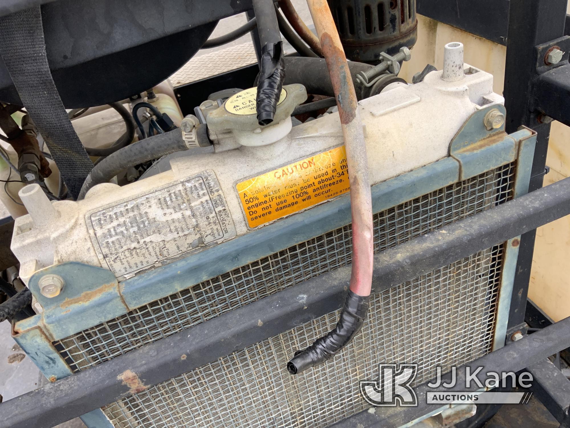 (Dixon, CA) 2011 HLT Trailers Portable Steam Cleaner/Pressure Washer, Mi-T-M 3500PSI Trailer Mounted