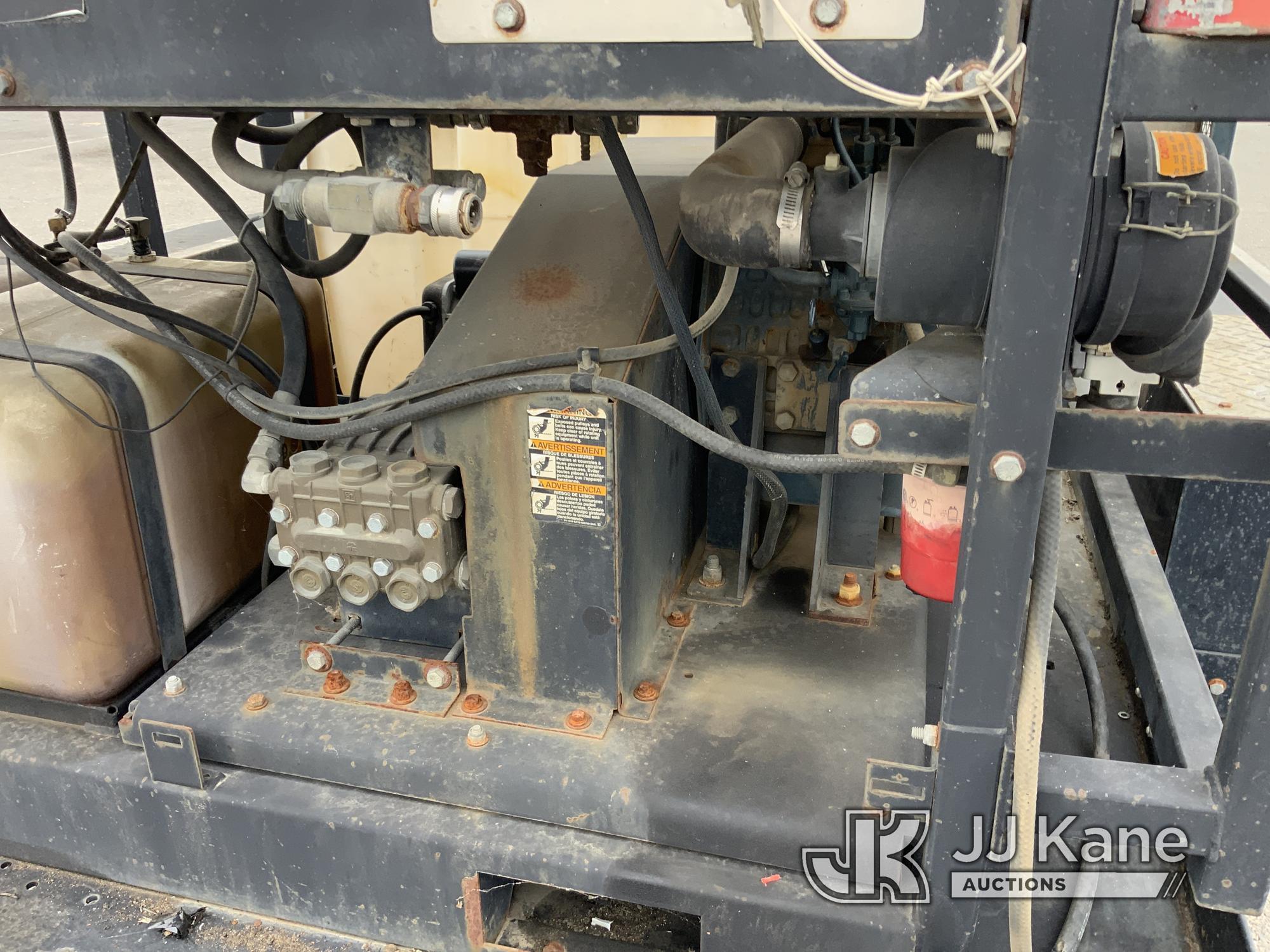 (Dixon, CA) 2011 HLT Trailers Portable Steam Cleaner/Pressure Washer, Mi-T-M 3500PSI Trailer Mounted