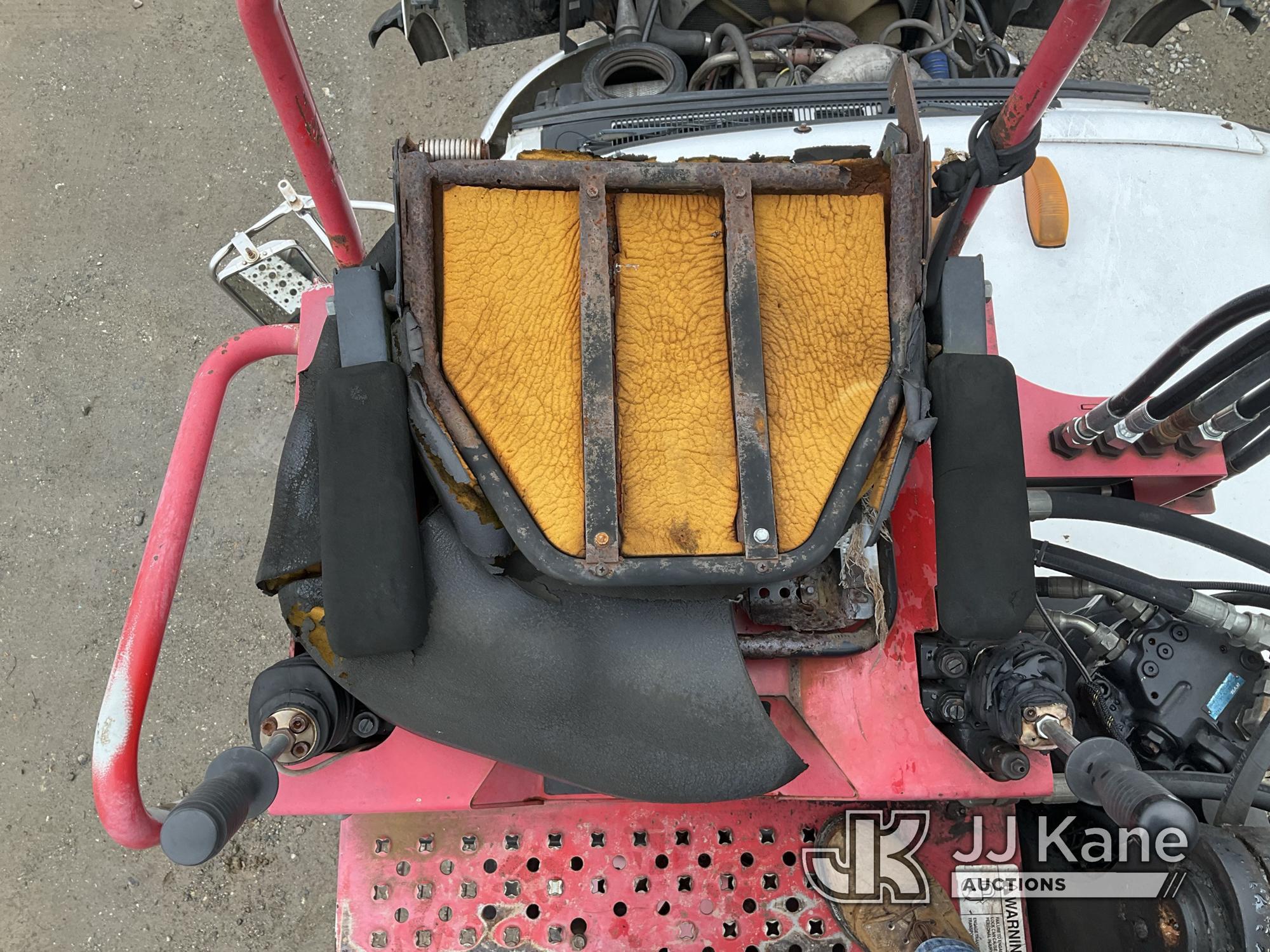 (Shrewsbury, MA) Prentice 2124-BC, Grappleboom/Log Loader Crane mounted behind cab on 2007 Sterling