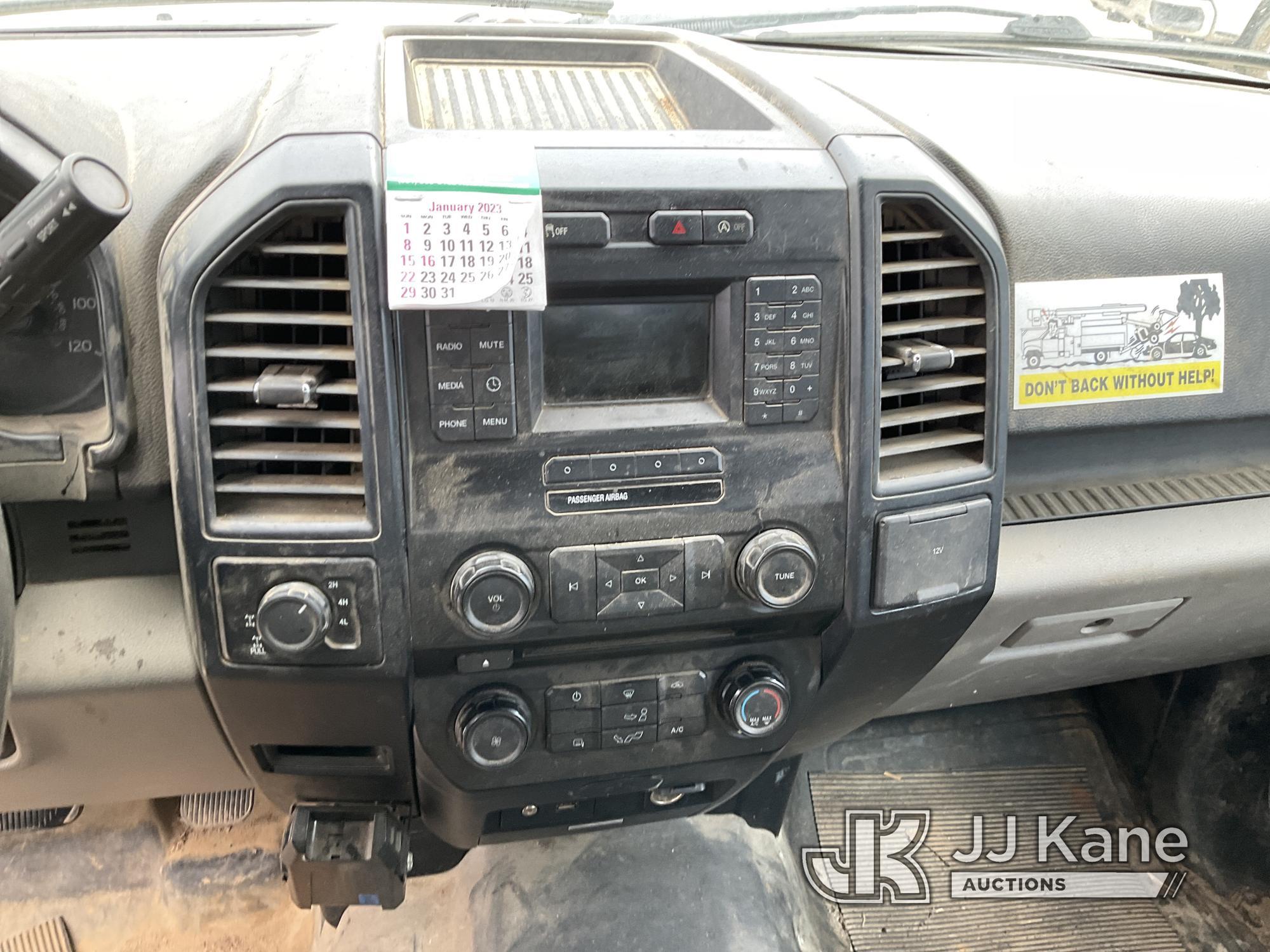 (Conway, AR) 2015 Ford F150 4x4 Extended-Cab Pickup Truck Runs & Moves) (No Battery, Check Engine Li