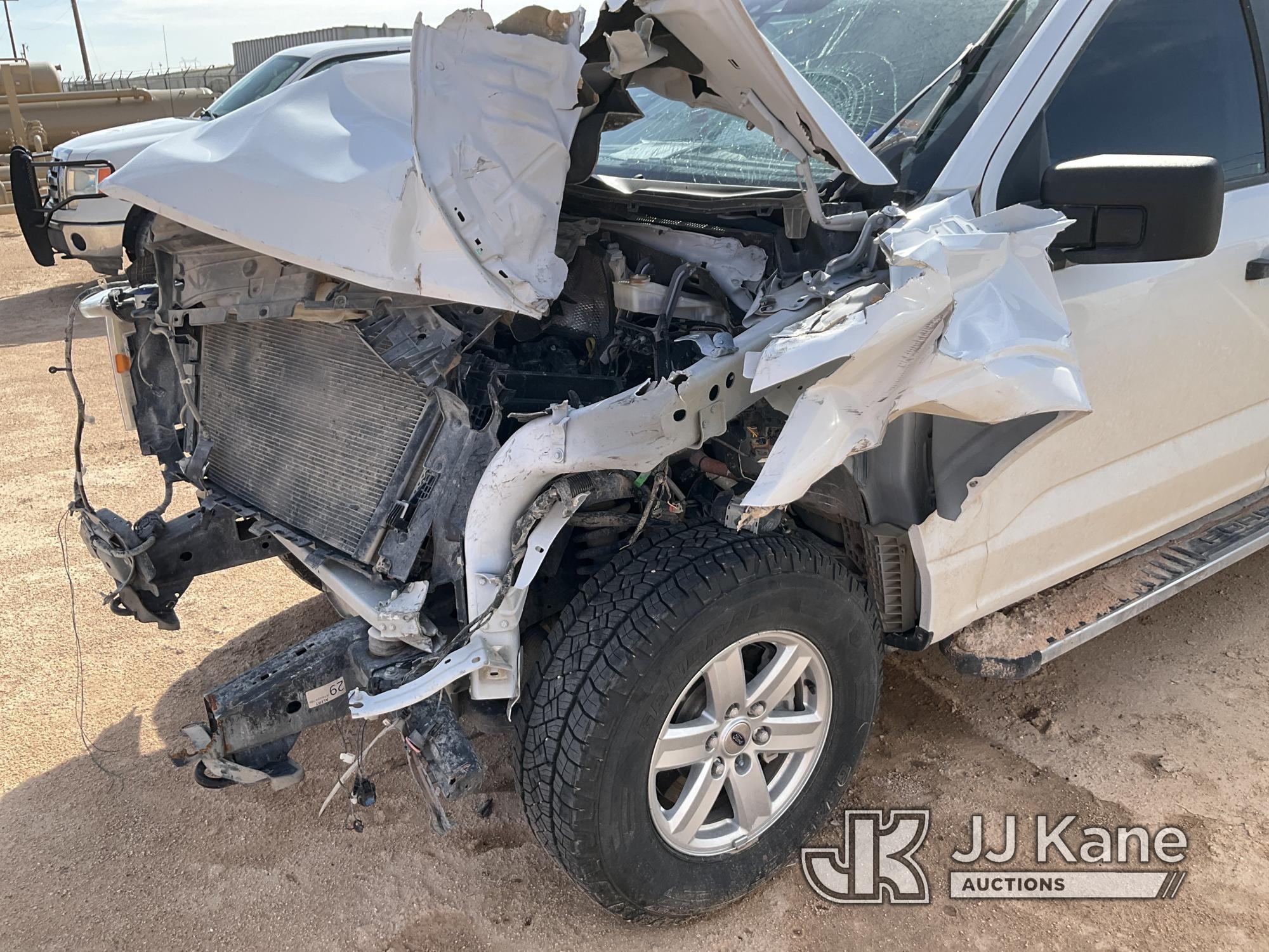 (Midland, TX) 2021 Ford F150 4x4 Crew-Cab Pickup Truck DEALER ONLY! NO RETAIL BUYERS! Wrecked, Does