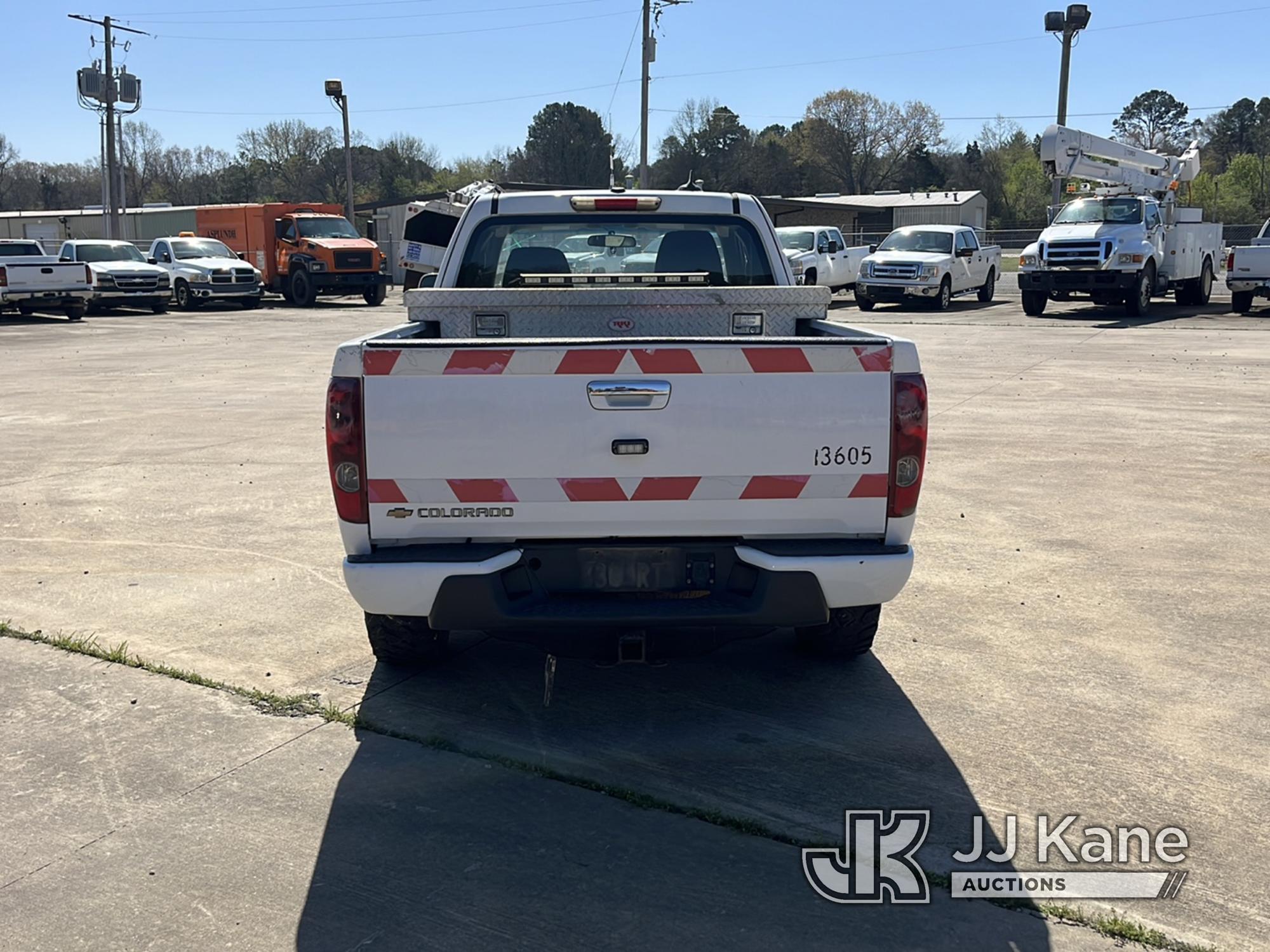 (Conway, AR) 2012 Chevrolet Colorado 4x4 Extended-Cab Pickup Truck Runs & Moves,) (Jump To Start, Ch