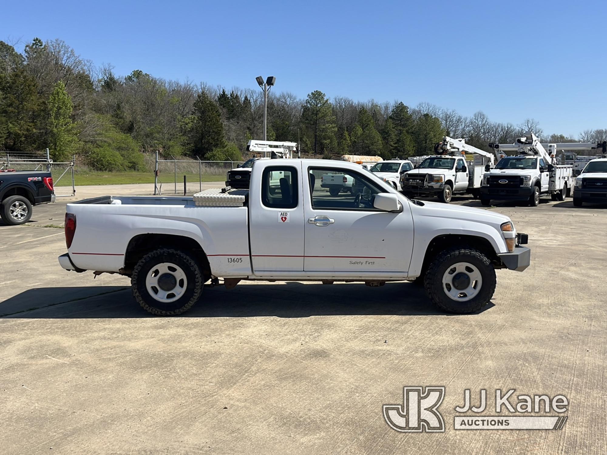 (Conway, AR) 2012 Chevrolet Colorado 4x4 Extended-Cab Pickup Truck Runs & Moves,) (Jump To Start, Ch