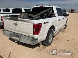 (Midland, TX) 2021 Ford F150 4x4 Crew-Cab Pickup Truck DEALER ONLY! NO RETAIL BUYERS! Wrecked, Does