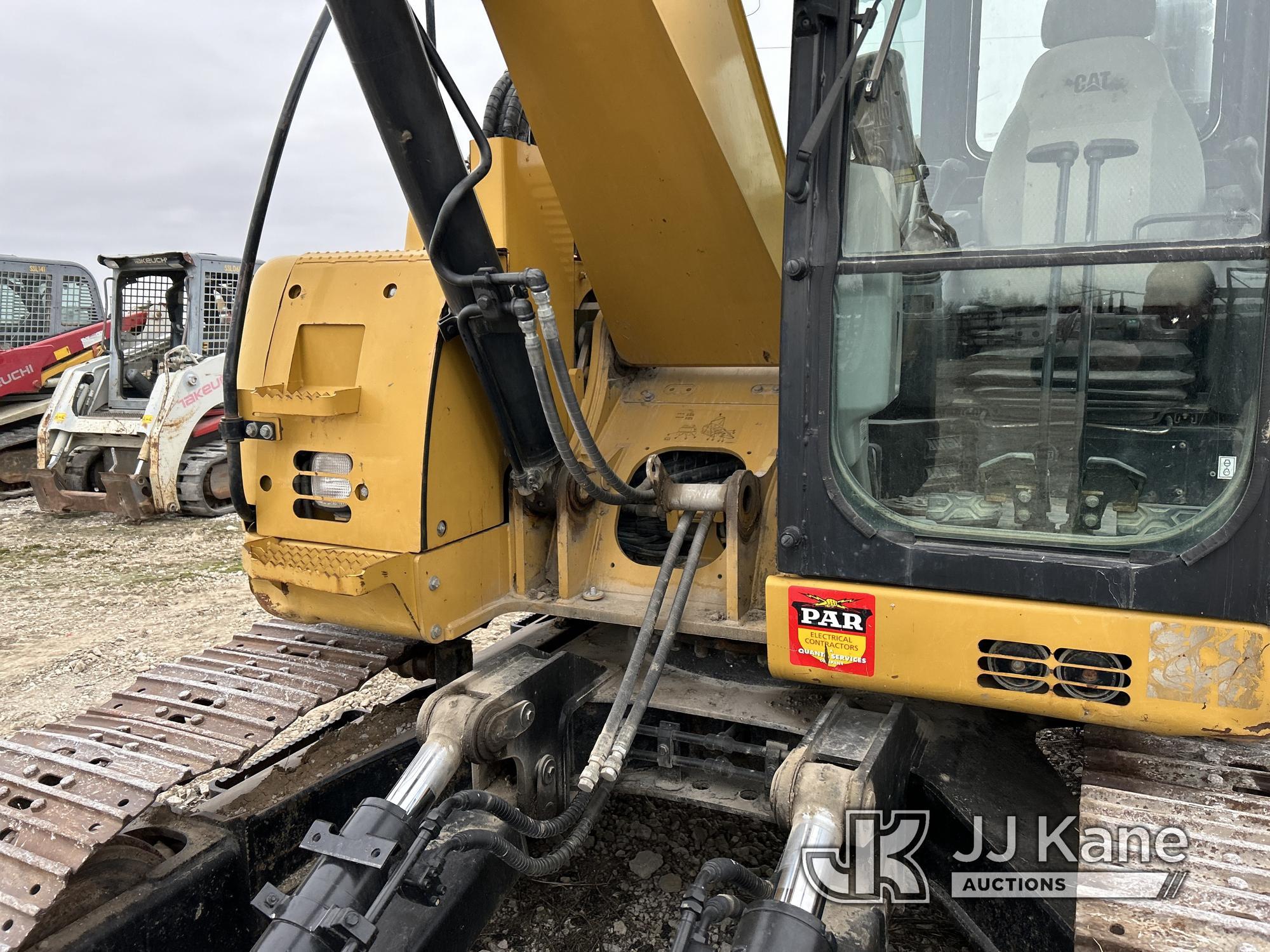 (Kansas City, MO) 2012 Caterpillar 314D LCR Hydraulic Excavator Runs & Operates) (Jump to Start, mis