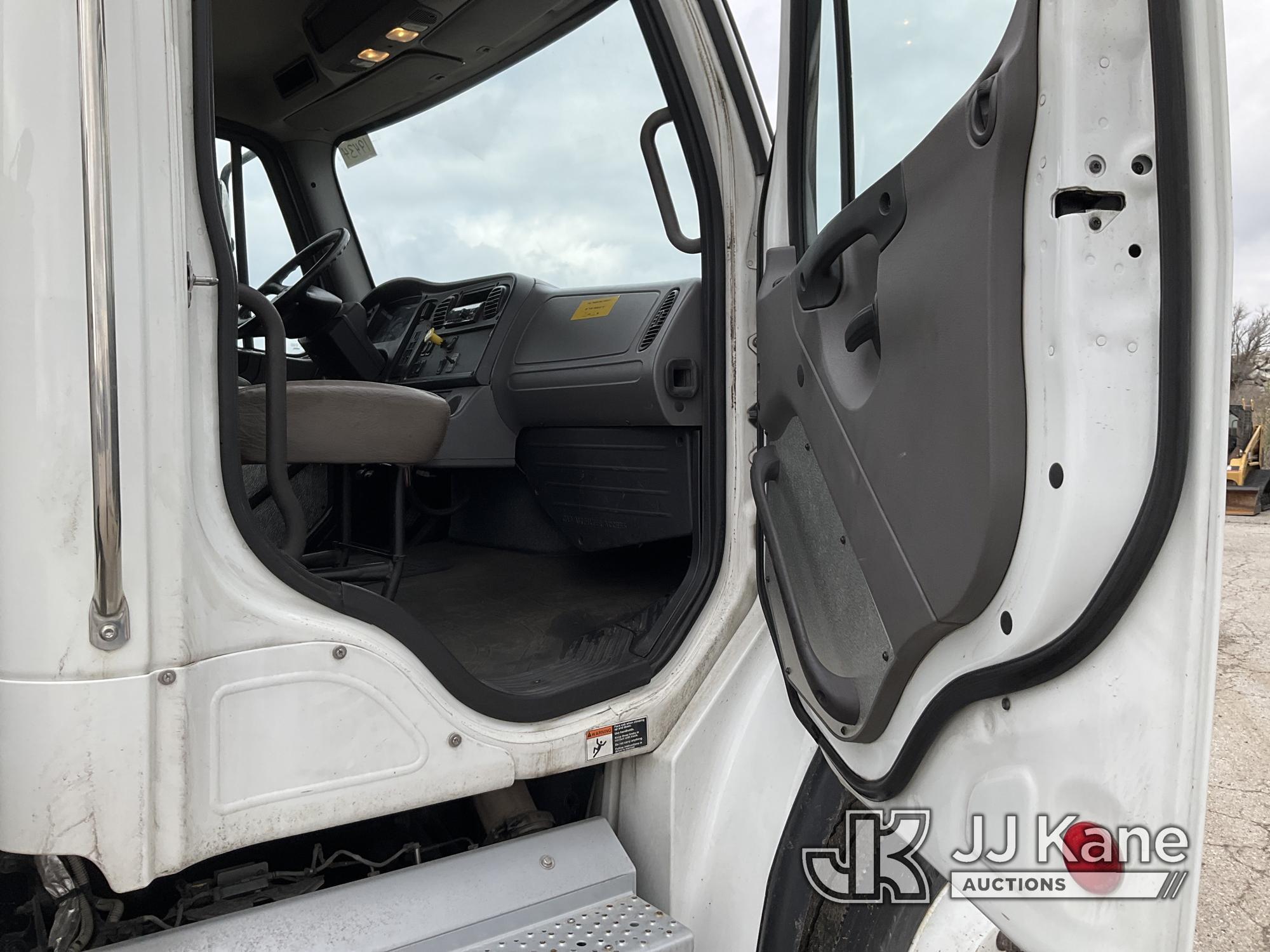 (Kansas City, MO) 2014 Freightliner M2 106 Dual Wheel Service Truck, Service Body Crane Runs, Moves