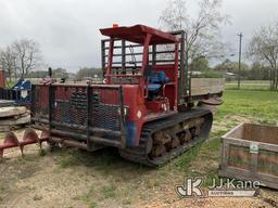 (Alvin, TX) IHI All-Terrain Track Machine No Title) (Runs, Moves & Operates) (Jump to Start, Exhaust