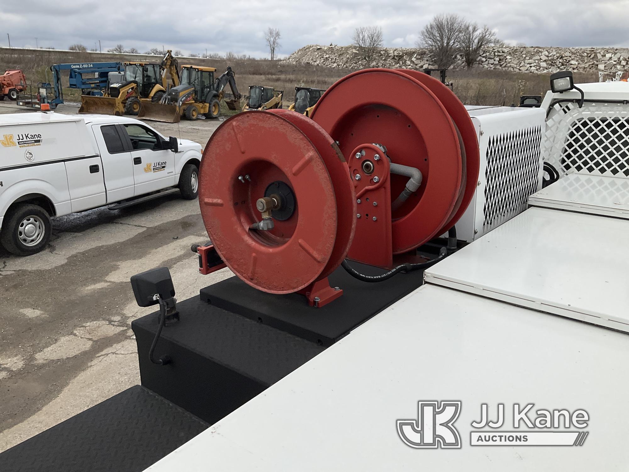 (Kansas City, MO) 2014 Freightliner M2 106 Dual Wheel Service Truck, Service Body Crane Runs, Moves