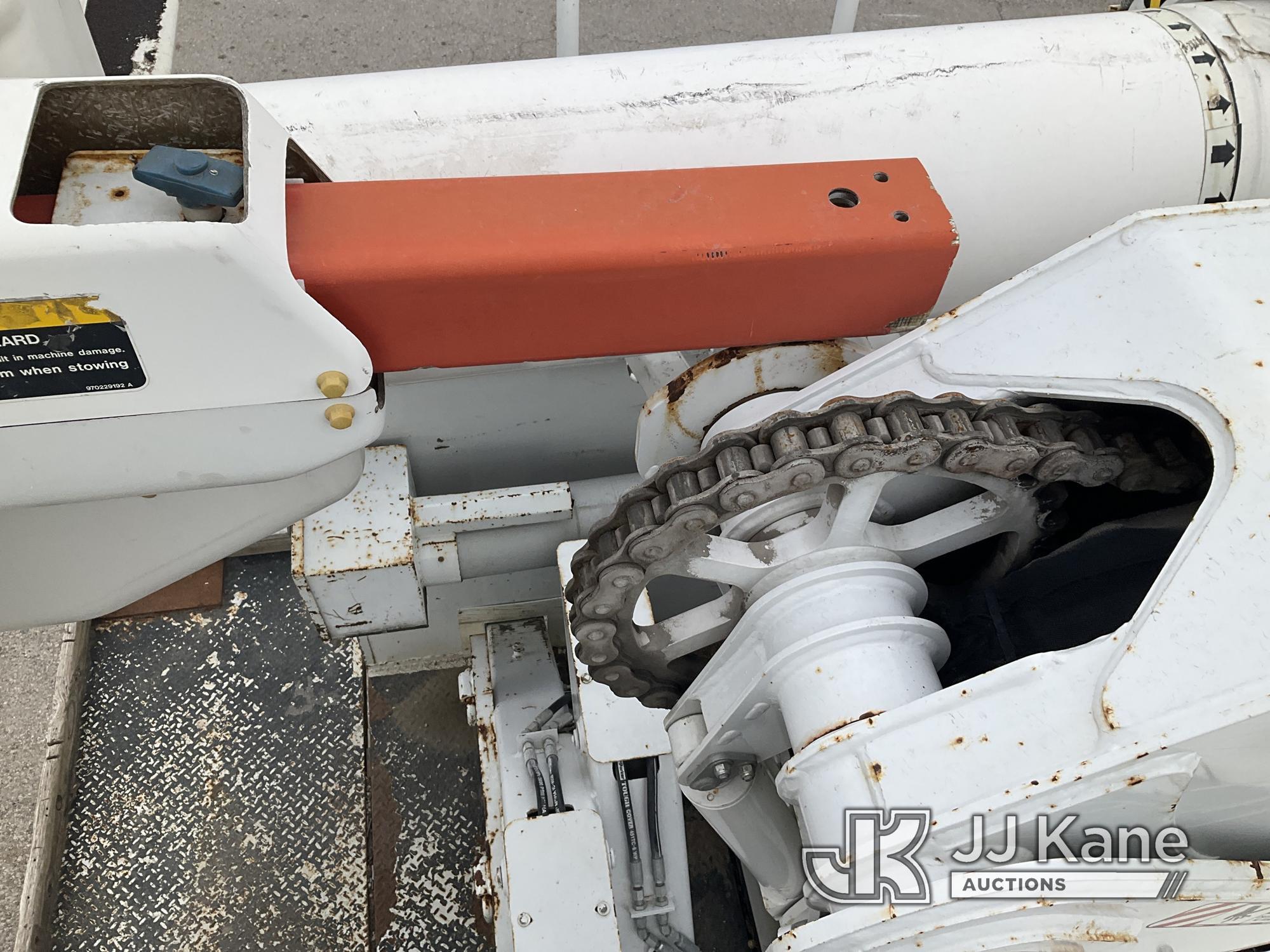 (Kansas City, MO) Altec AM55-E, Material Handling Bucket Truck rear mounted on 2013 Freightliner M2