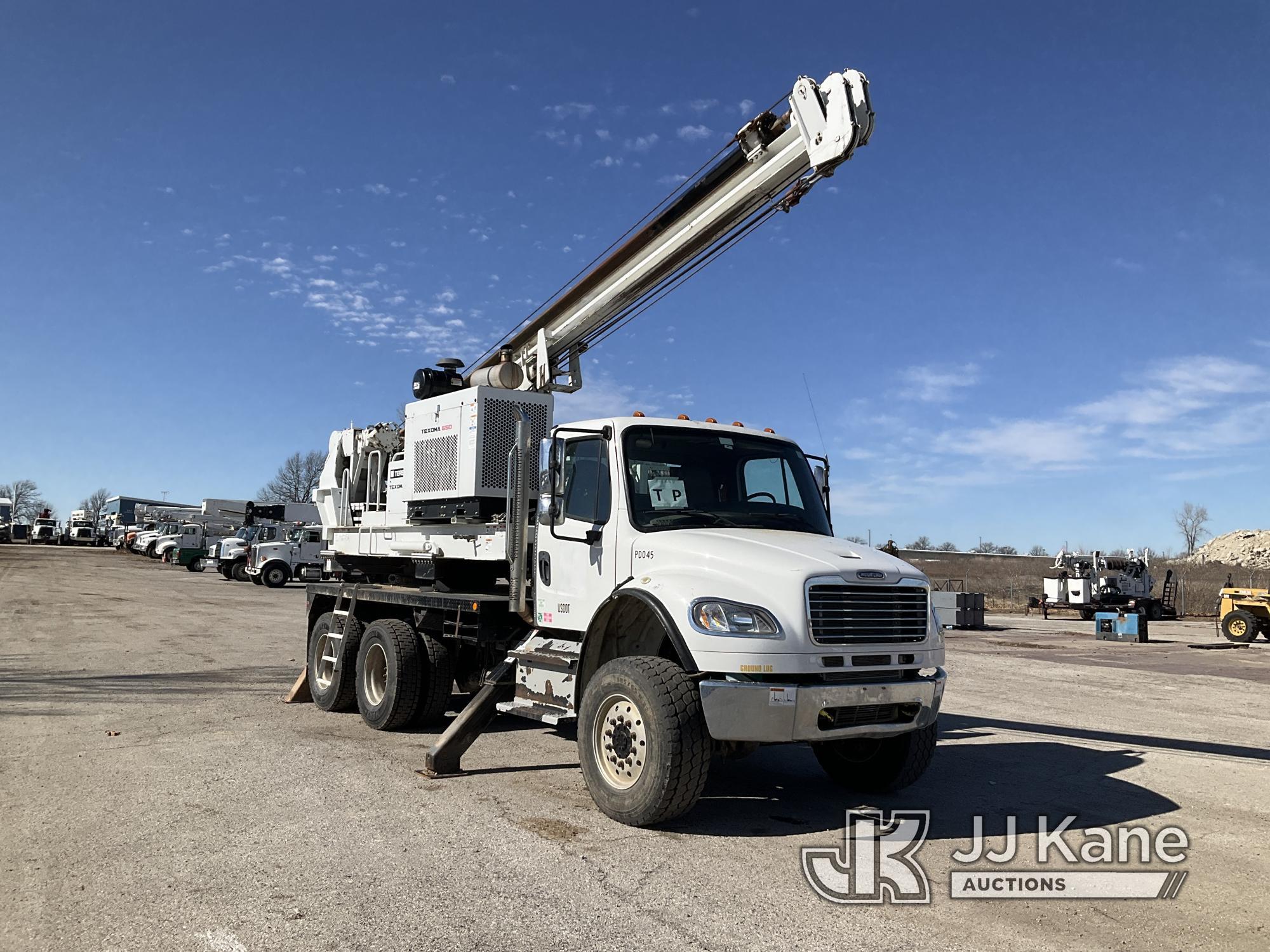 (Kansas City, MO) Texoma A650-40, Pressure Digger rear mounted on 2015 Freightliner M2 106 6x6 Cab &