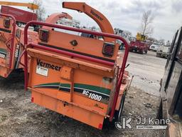 (Kansas City, MO) 2013 Vermeer BC1000XL Chipper (12in Drum) No Title) (Not Running, Condition Unknow