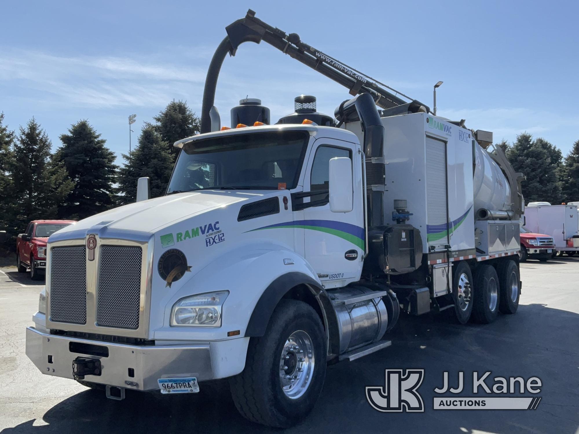 (Maple Lake, MN) RamVac HX-12, Vacuum Excavation System mounted on 2016 Kenworth T880 Vacuum Excavat