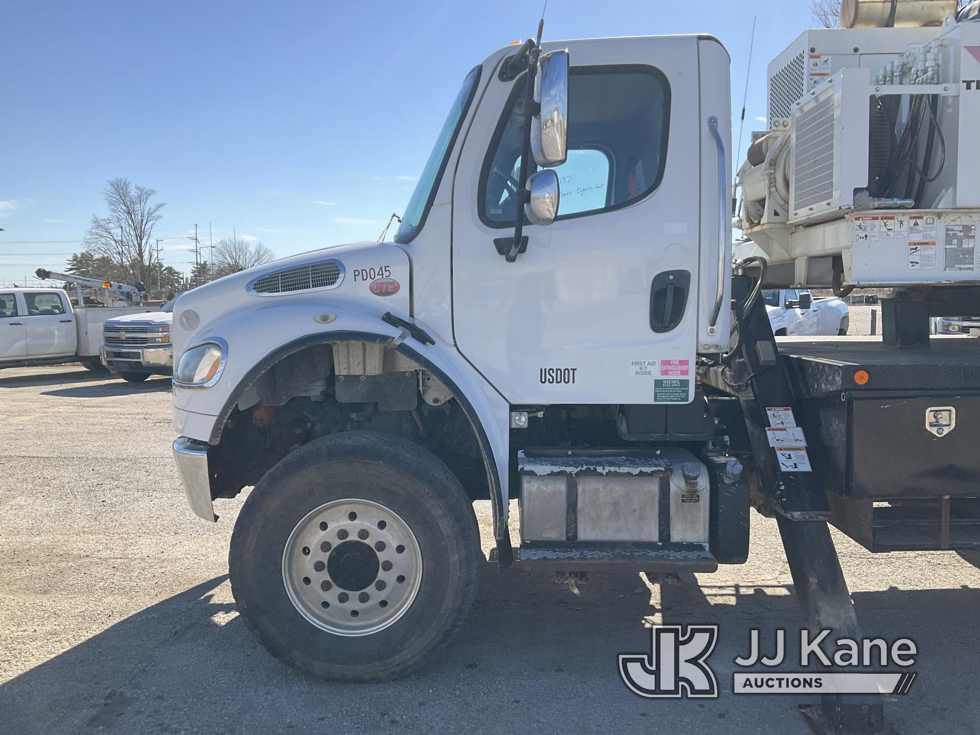 (Kansas City, MO) Texoma A650-40, Pressure Digger rear mounted on 2015 Freightliner M2 106 6x6 Cab &