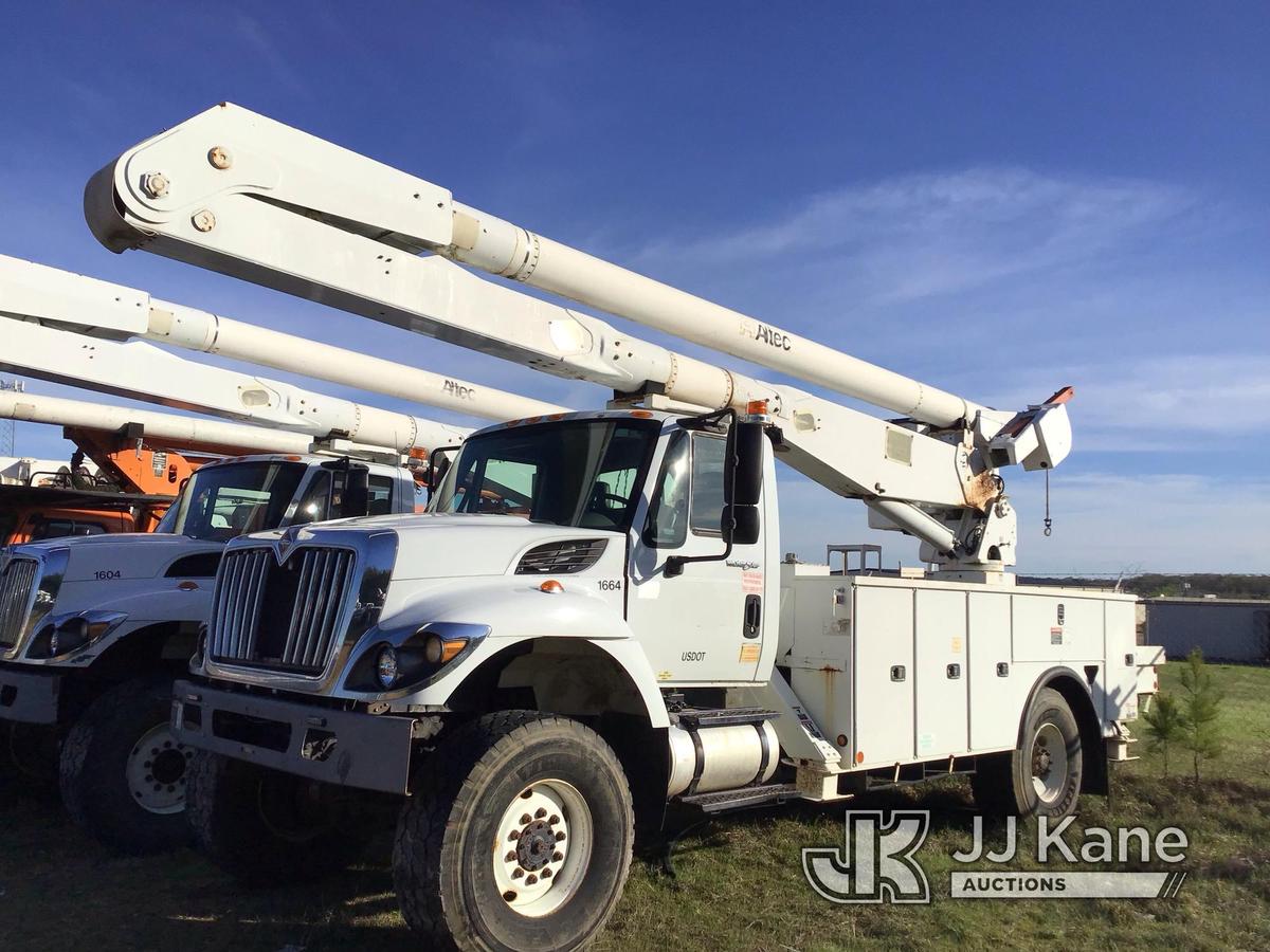 (Byram, MS) Altec AA755-MH, Material Handling Bucket Truck rear mounted on 2014 International 7300 4