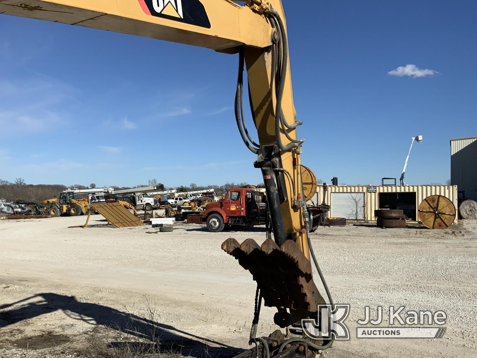 (Kansas City, MO) 2012 Caterpillar 314D LCR Hydraulic Excavator Runs & Operates) (Jump to Start, mis