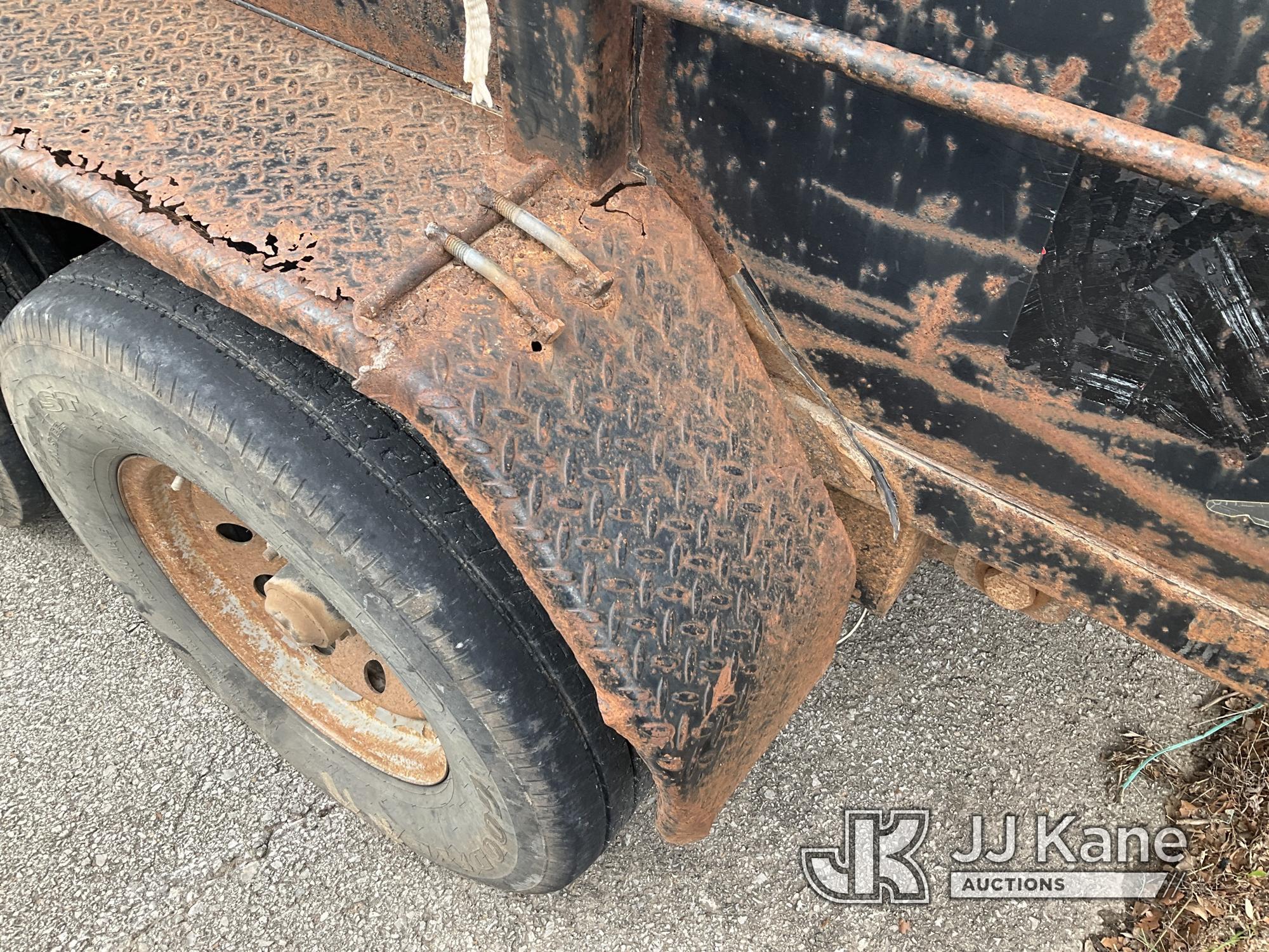 (Kansas City, MO) 2012 HMS 712HX Dump Trailer Has Rust Issues