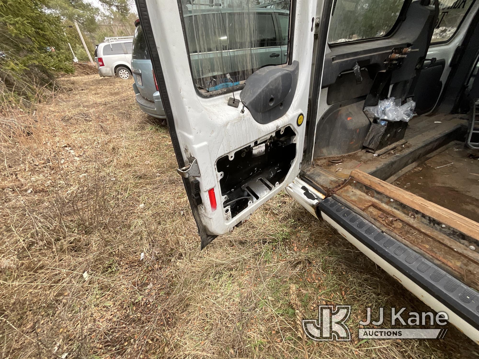 (Saint Regis Falls, NY) 2013 Ford Transit Connect Mini Cargo Van Does Not Run Or Move, Condition Unk