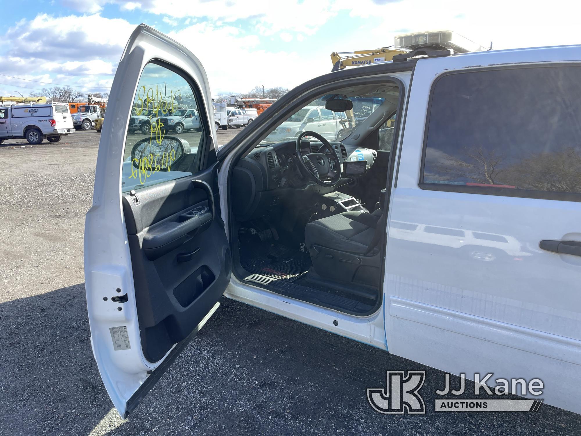 (Plymouth Meeting, PA) 2009 GMC Sierra 1500 4x4 Crew-Cab Pickup Truck Runs & Moves, Body & Rust Dama