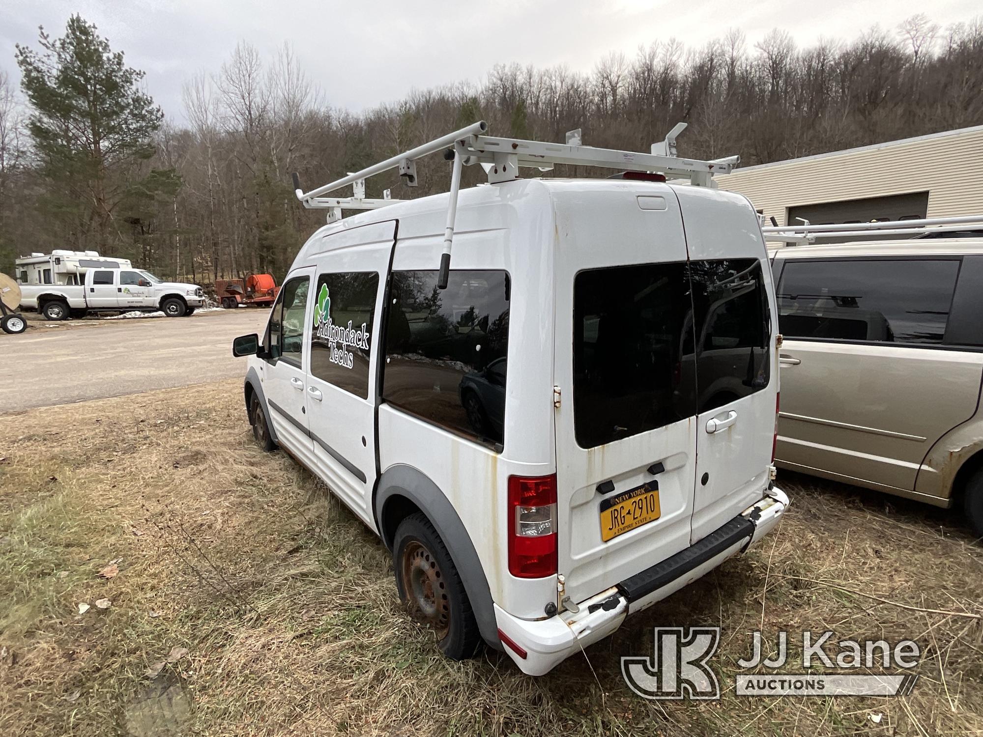 (Saint Regis Falls, NY) 2013 Ford Transit Connect Mini Cargo Van Does Not Run Or Move, Condition Unk