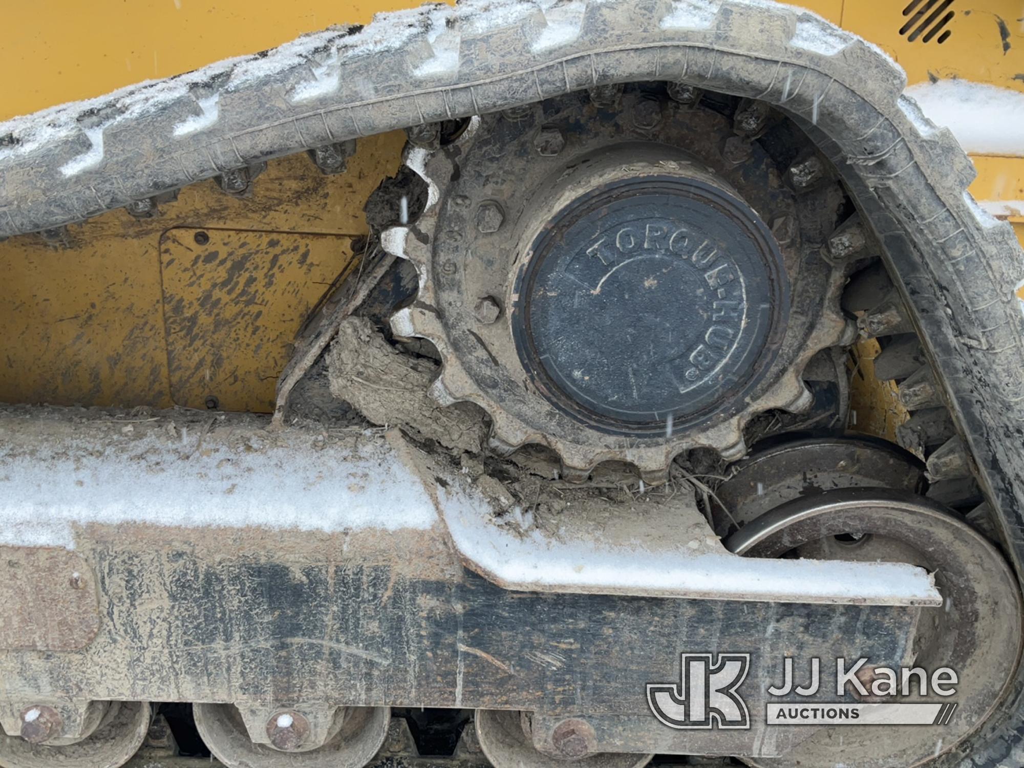 (Rome, NY) 2015 John Deere 329E Crawler Skid Steer Loader Runs, Moves & Operates, Hydrostatic Issues