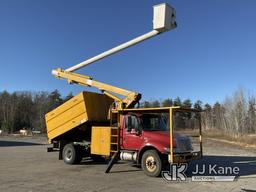 (Wells, ME) Altec LR7-60, Over-Center Bucket Truck mounted behind cab on 2013 International 4300 Chi