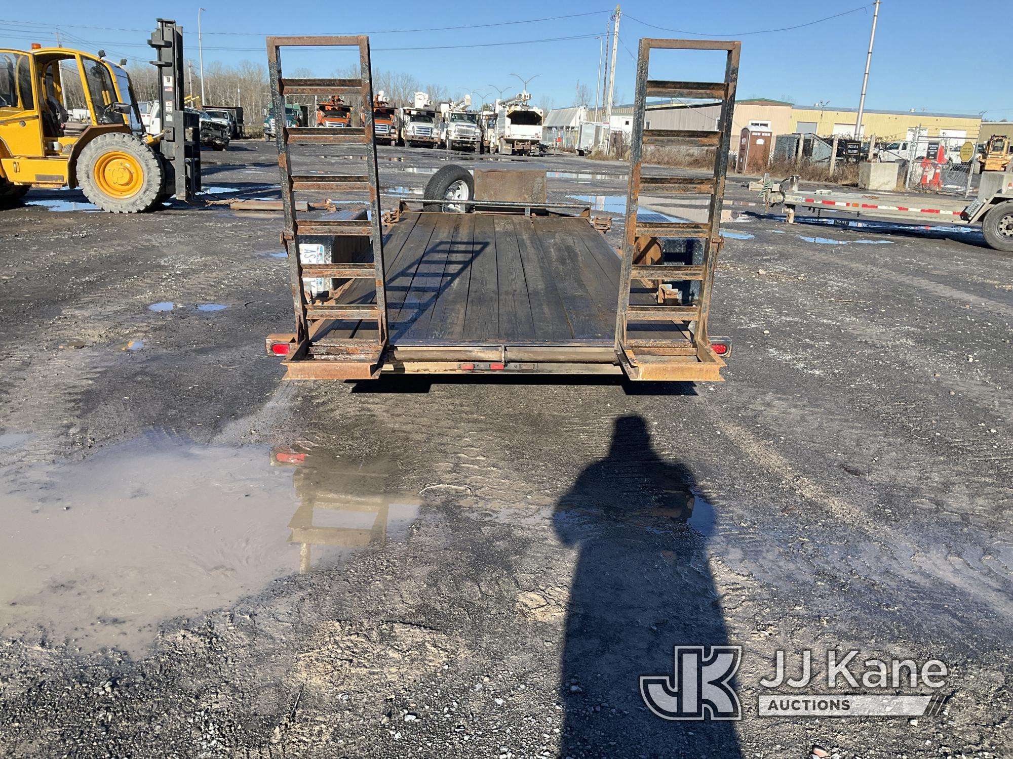 (Rome, NY) 2005 Bri-Mar Tagalong Utiliy Trailer Body & Rust Damage