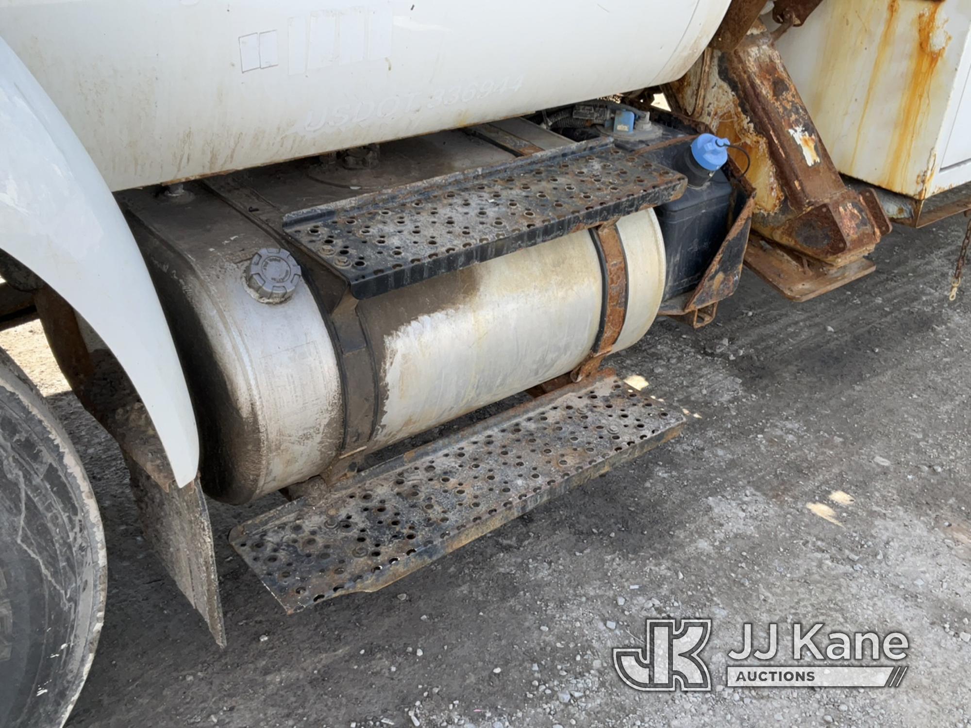 (Rome, NY) Altec LR756, Over-Center Bucket Truck mounted behind cab on 2013 Ford F750 Chipper Dump T