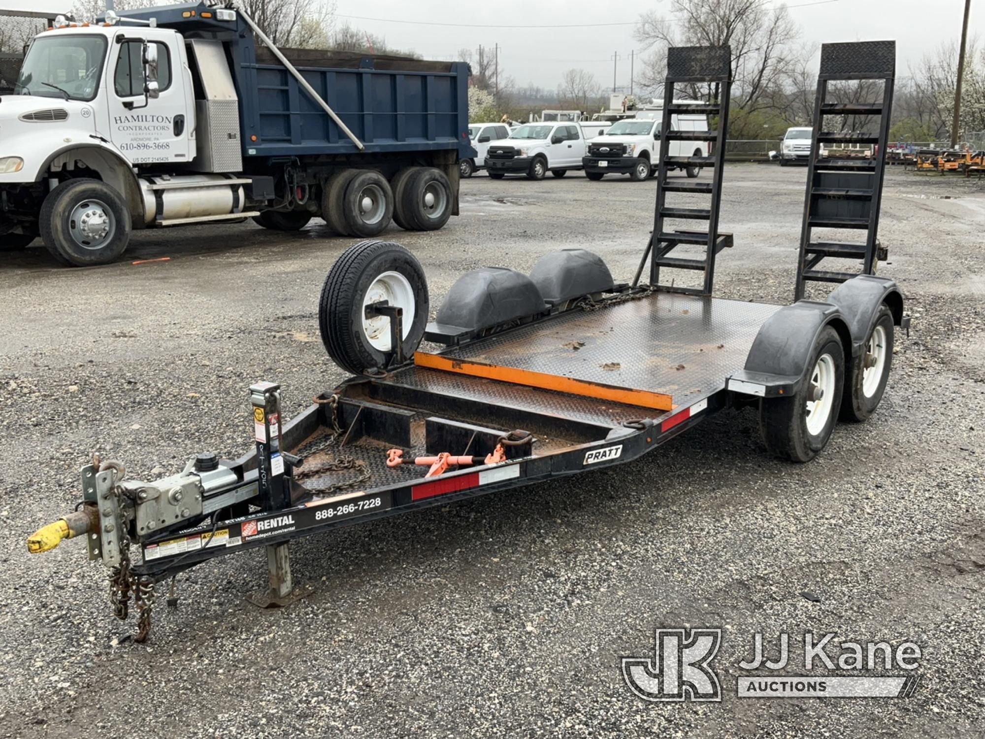 (Plymouth Meeting, PA) 2018 Pratt CP0510 T/A Tagalong Utility Trailer Body & Rust Damage