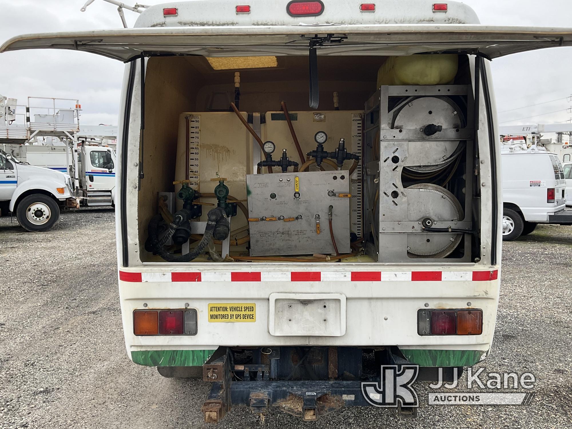 (Plymouth Meeting, PA) 2007 Sterling 360 COE Spray Truck Runs Rough & Moves, Body & Rust Damage, Mis