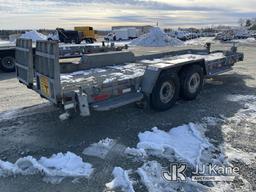 (Shrewsbury, MA) 2013 Sauber 1580 Galvanized T/A Tilt Deck Tagalong Equipment Trailer