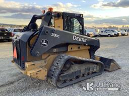 (Shrewsbury, MA) 2016 John Deere 331G Crawler Skid Steer Loader Runs, Moves & Operates