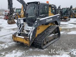 (Rome, NY) 2015 John Deere 329E Crawler Skid Steer Loader Runs, Moves & Operates, Hydrostatic Issues