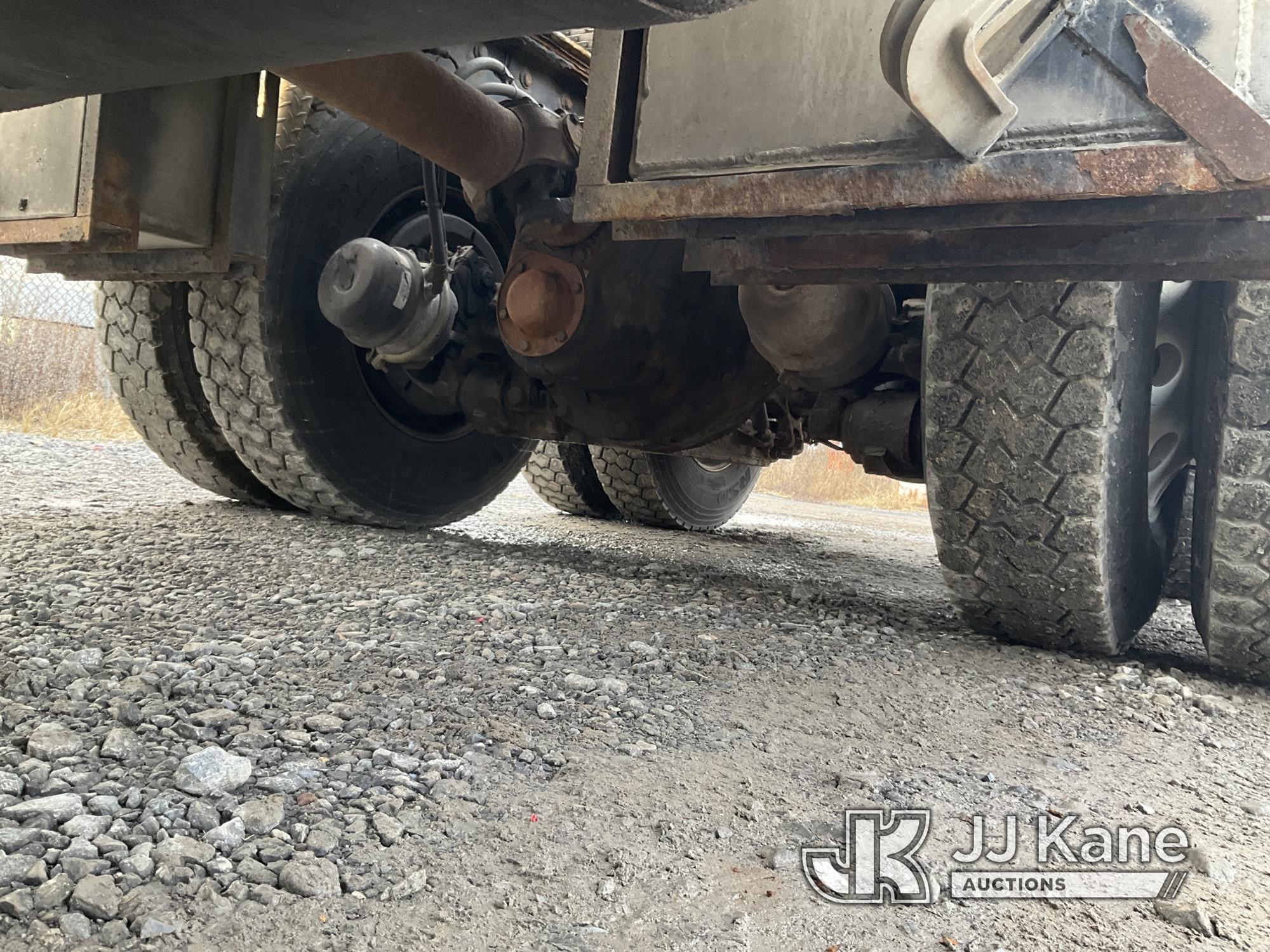 (Rome, NY) Palfinger PK29002, Knuckleboom Crane mounted behind cab on 2008 Freightliner FLD120 T/A T