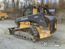 (Shrewsbury, MA) 2016 John Deere 331G Crawler Skid Steer Loader Runs, Moves & Operates