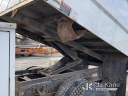 (Rome, NY) Altec LR756, Over-Center Bucket Truck mounted behind cab on 2013 Ford F750 Chipper Dump T