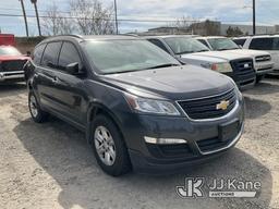 (Jurupa Valley, CA) 2014 Chevrolet Traverse LS AWD Sport Utility Vehicle Runs & Moves  Air Bags Depl