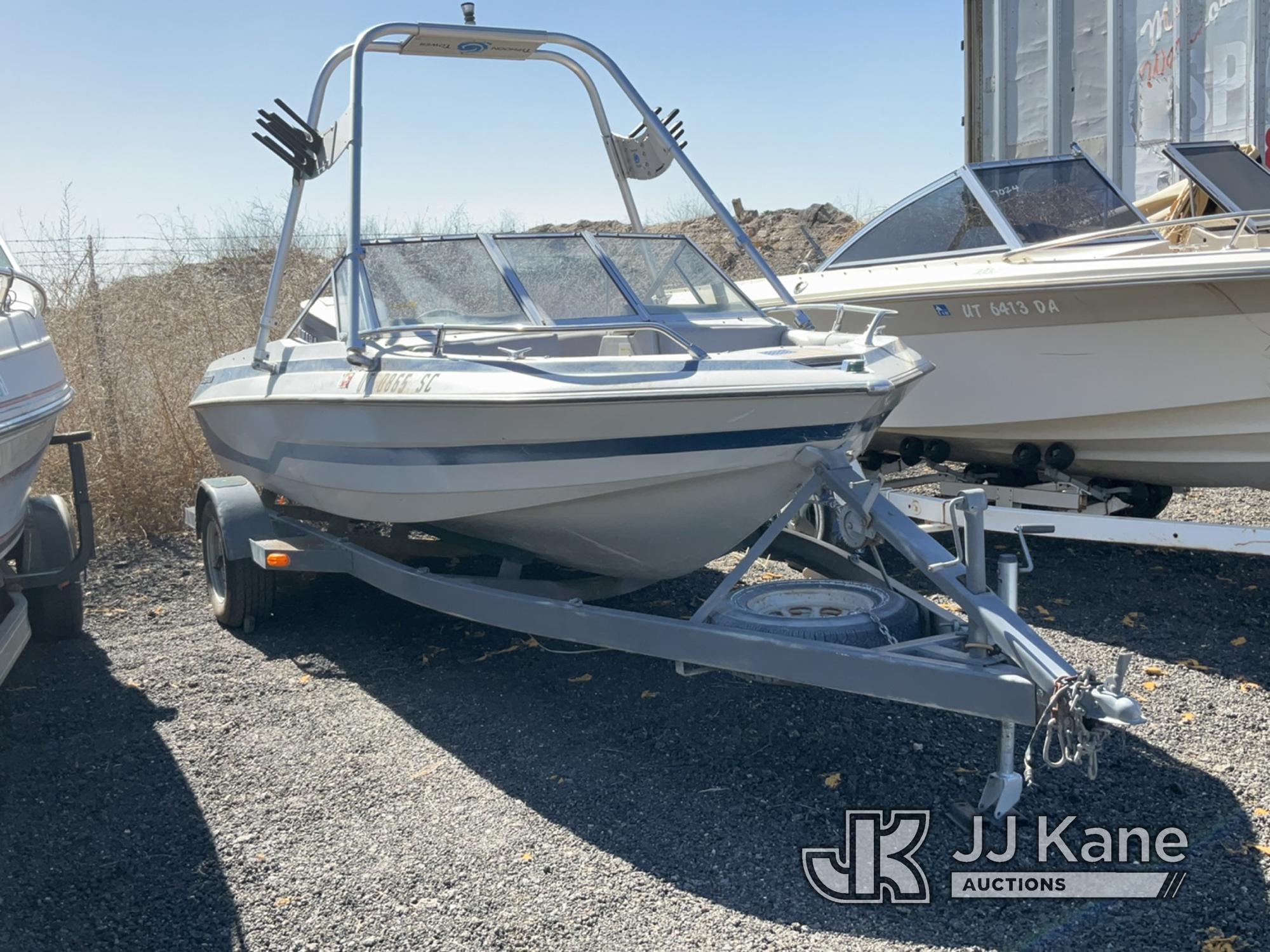 (Salt Lake City, UT) 1984 Glastron 17ft Boat Donation - Condition Unknown