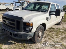 (Westlake, FL) 2010 Ford F250 Crew-Cab Pickup Truck Runs & Moves) (Engine Manifold Leak, Body/Rust D