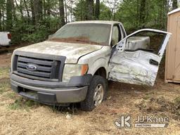 (Cumming, GA) 2012 Ford F150 Pickup Truck Wrecked, Not Running, Condition Unknown, Frame Damage, Fla