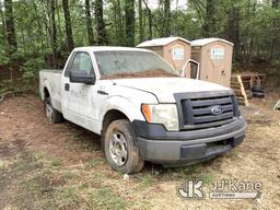 (Cumming, GA) 2012 Ford F150 Pickup Truck Wrecked, Not Running, Condition Unknown, Frame Damage, Fla