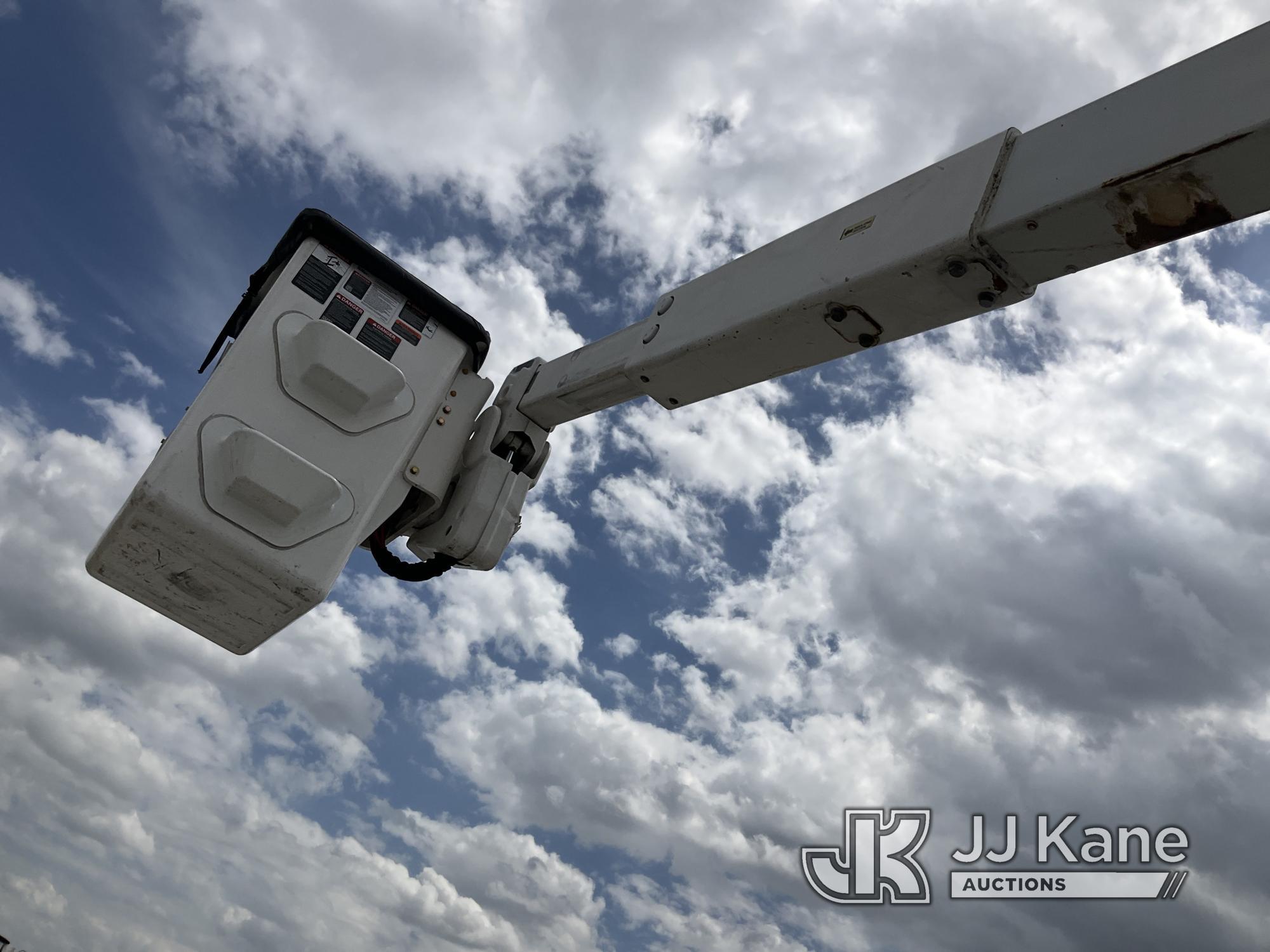 (Westlake, FL) Altec AT40G, Articulating & Telescopic Bucket Truck mounted behind cab on 2017 Ford F