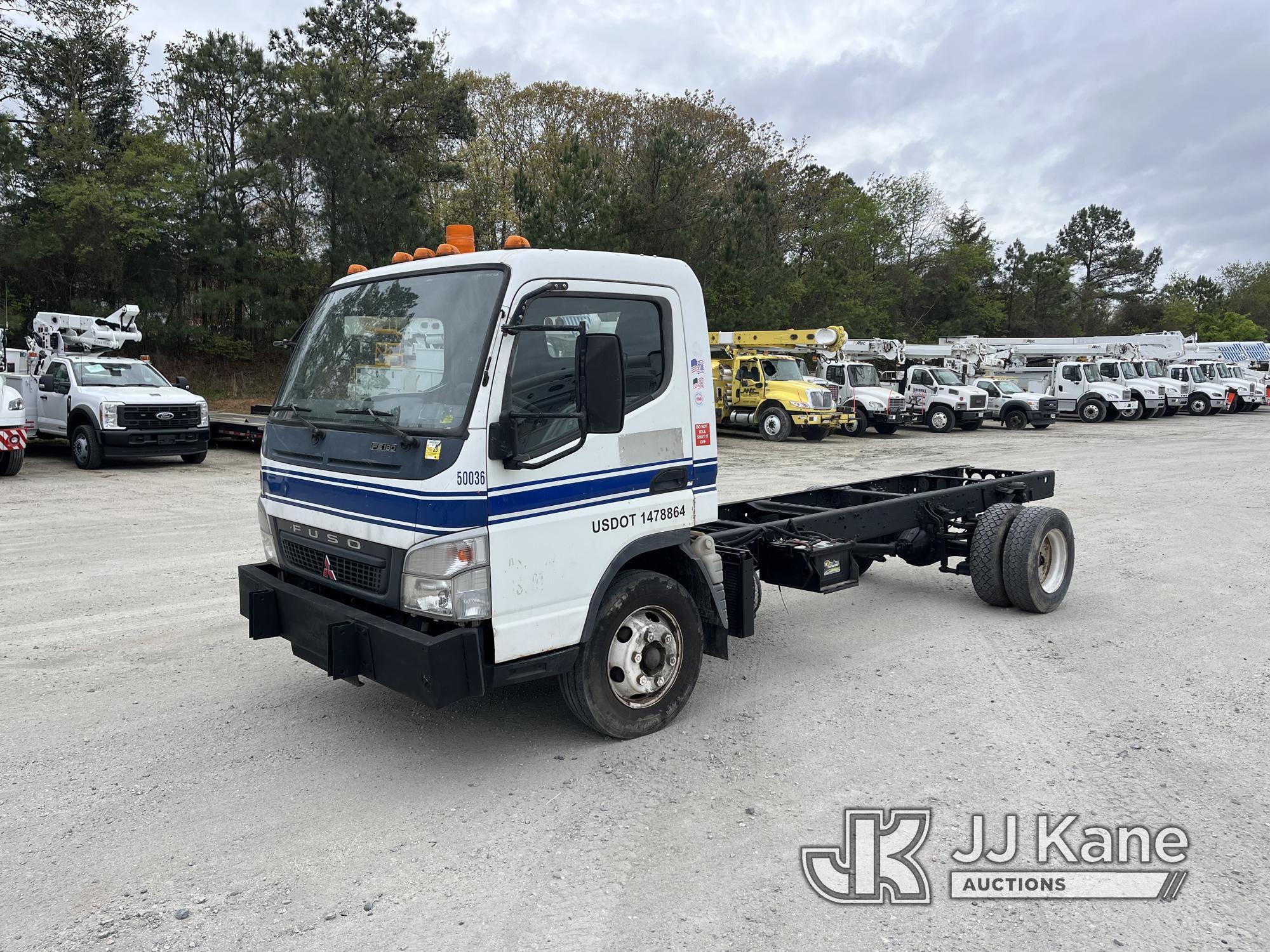 (Chester, VA) 2005 Mitsubishi Fuso FE85D COE Cab & Chassis Runs & Moves