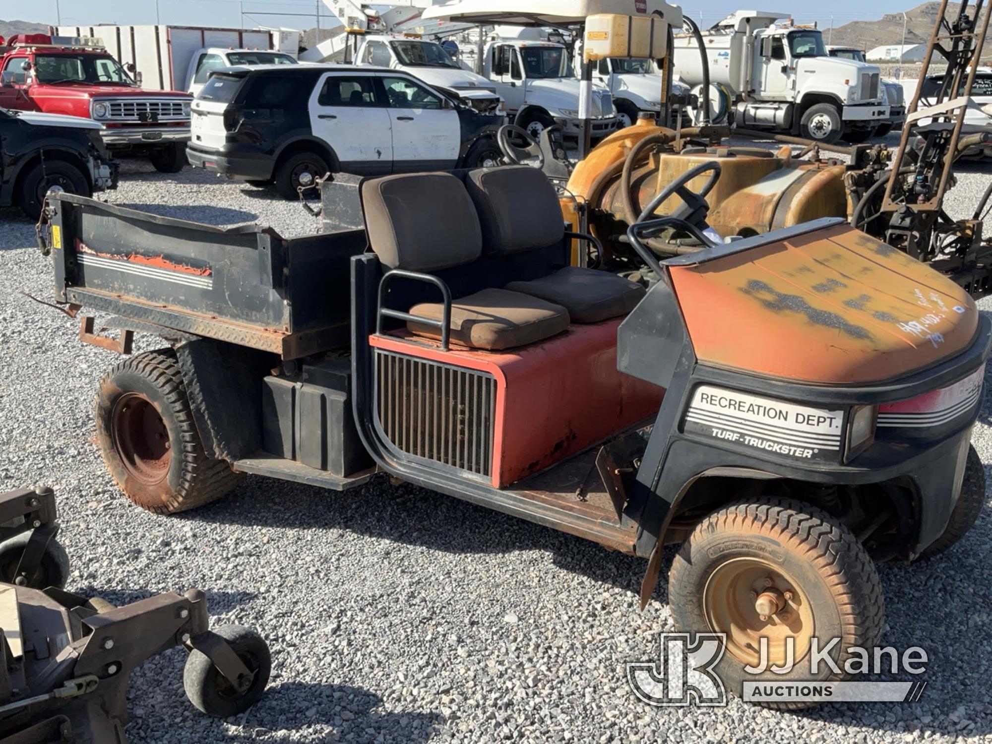 (Las Vegas, NV) Cushman Truckster Taxable Broken Throttle, Runs & Moves