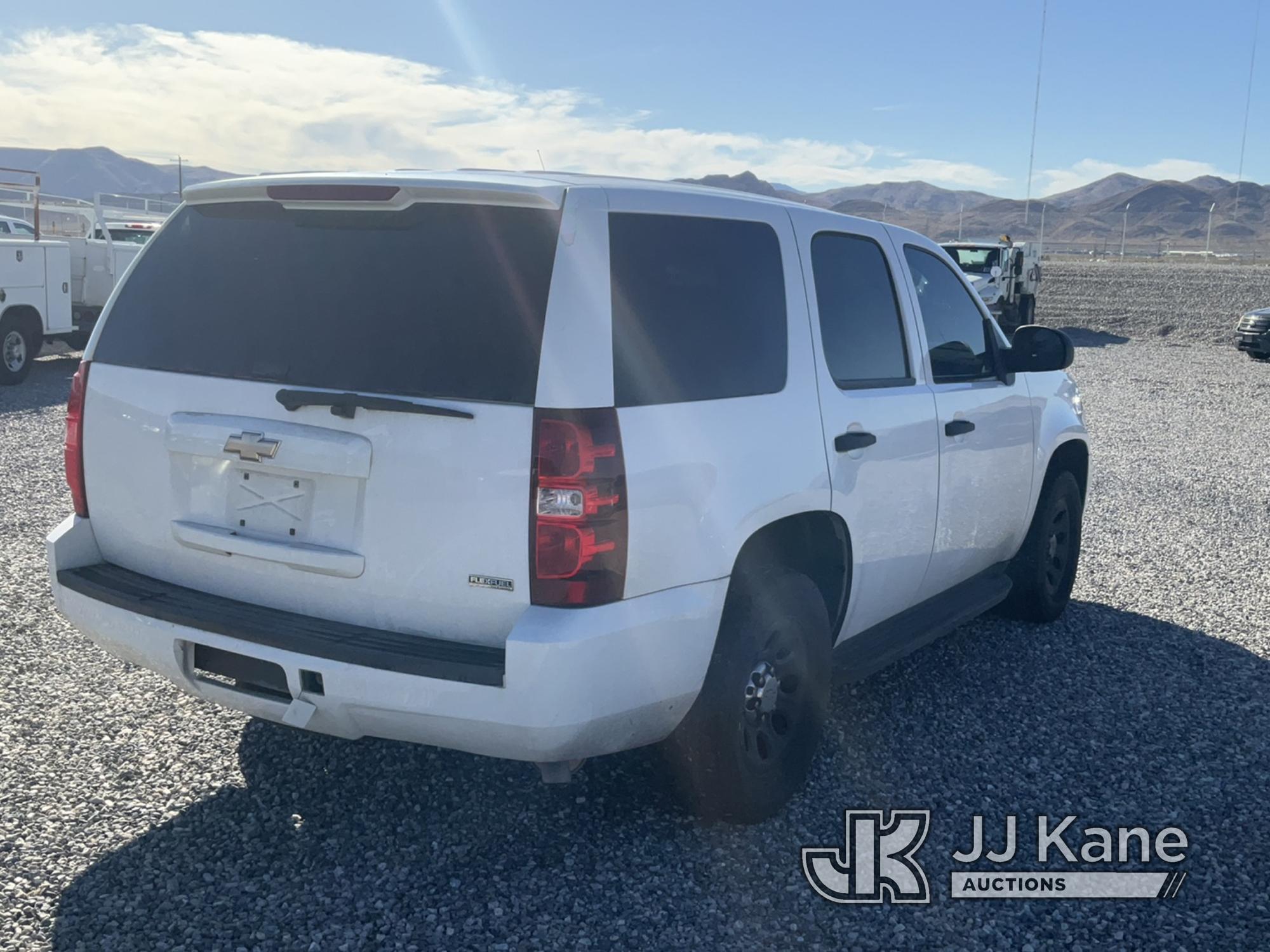 (Las Vegas, NV) 2008 Chevrolet Tahoe Police Package Interior Damage, No Console, Rear Seats Unsecure