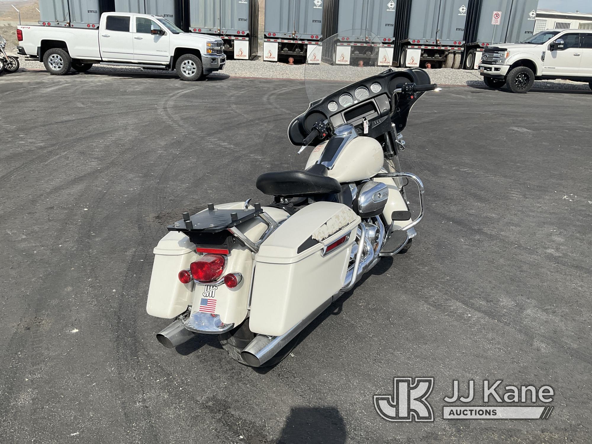 (Las Vegas, NV) 2019 Harley-Davidson FLHTP Police Missing Mirrors, Broken Fuel Line Jump To Start, T