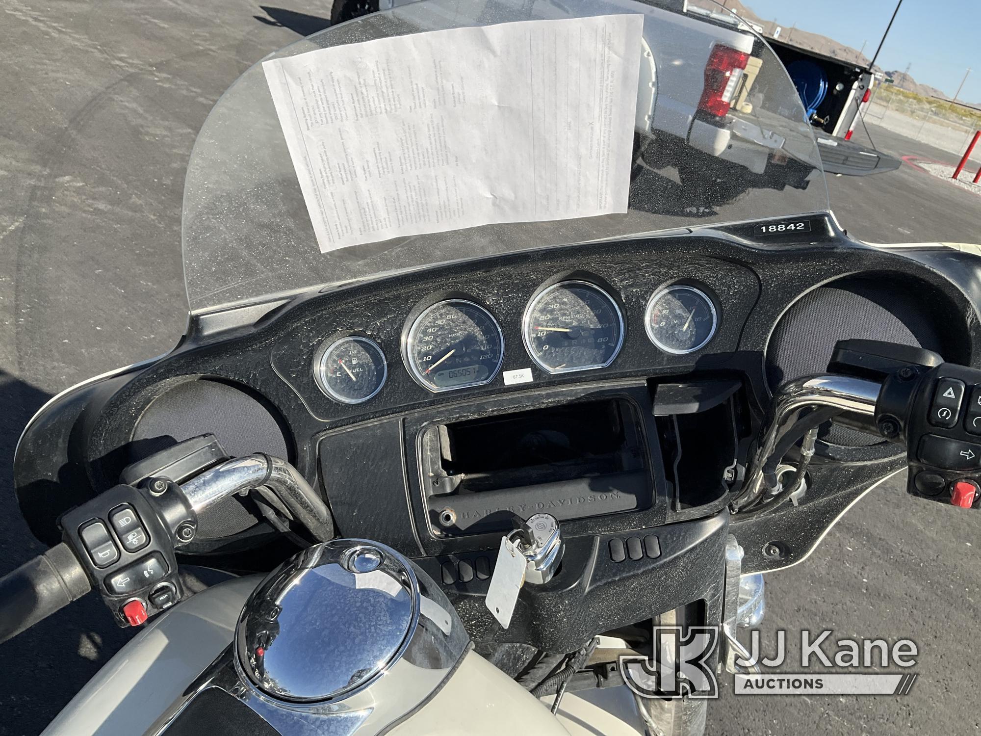 (Las Vegas, NV) 2018 Harley-Davidson FLHTP Police Missing Mirrors Runs & Moves